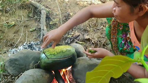 吃森林里野瓜,大自然的馈赠与美味探索之旅